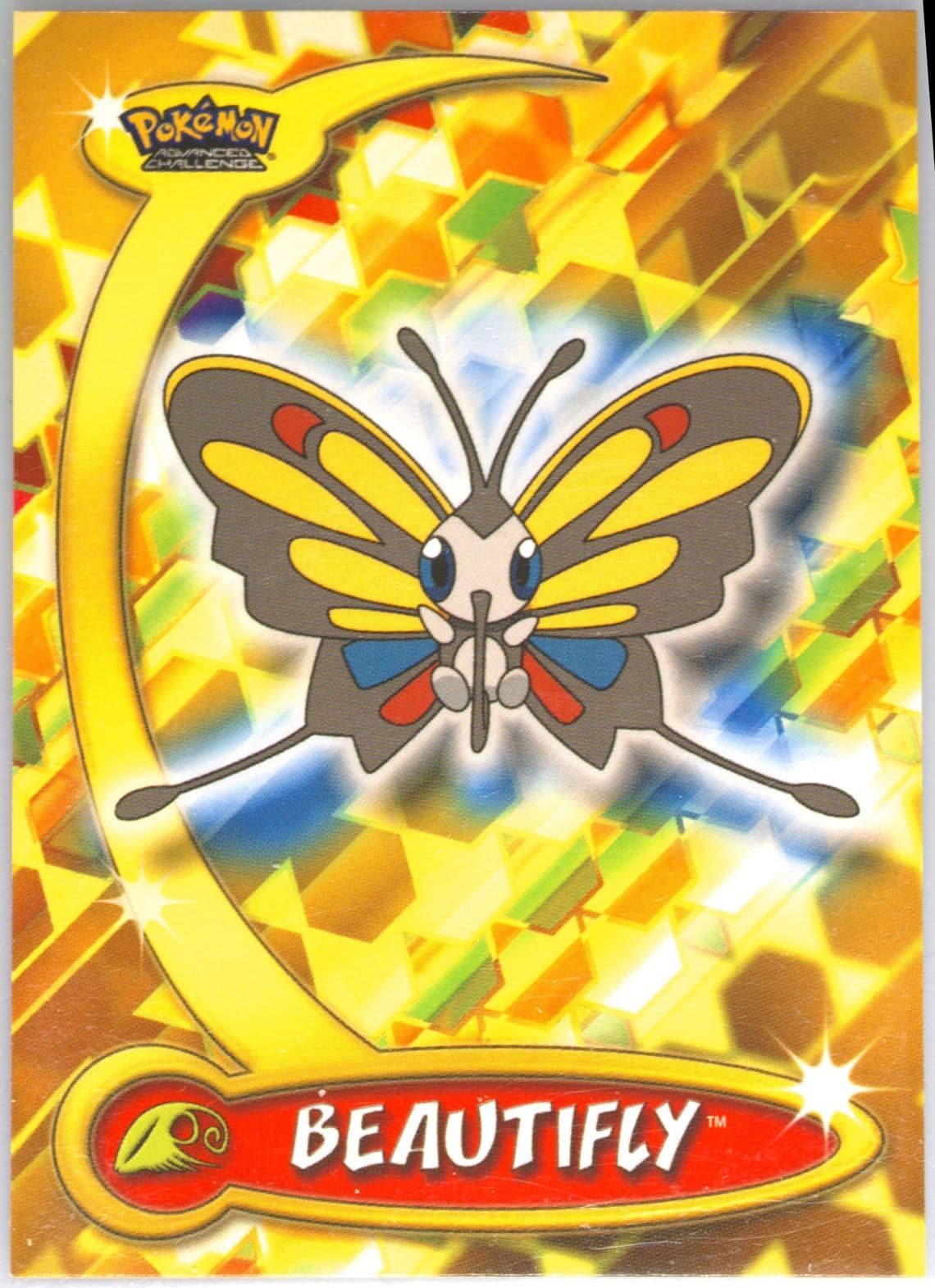 Beautifly (6) 2004 Topps Pokemon Advanced Challenge