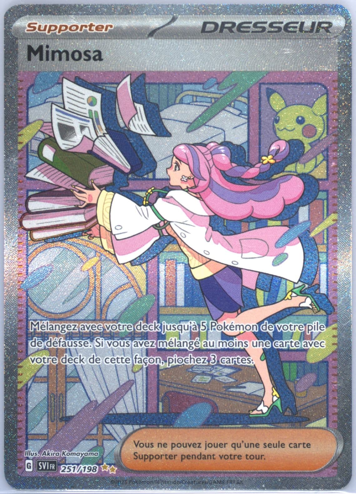 Miriam Special Illustration Rare (251) 2023 Pokemon French Svi FR-Scarlet & Violet