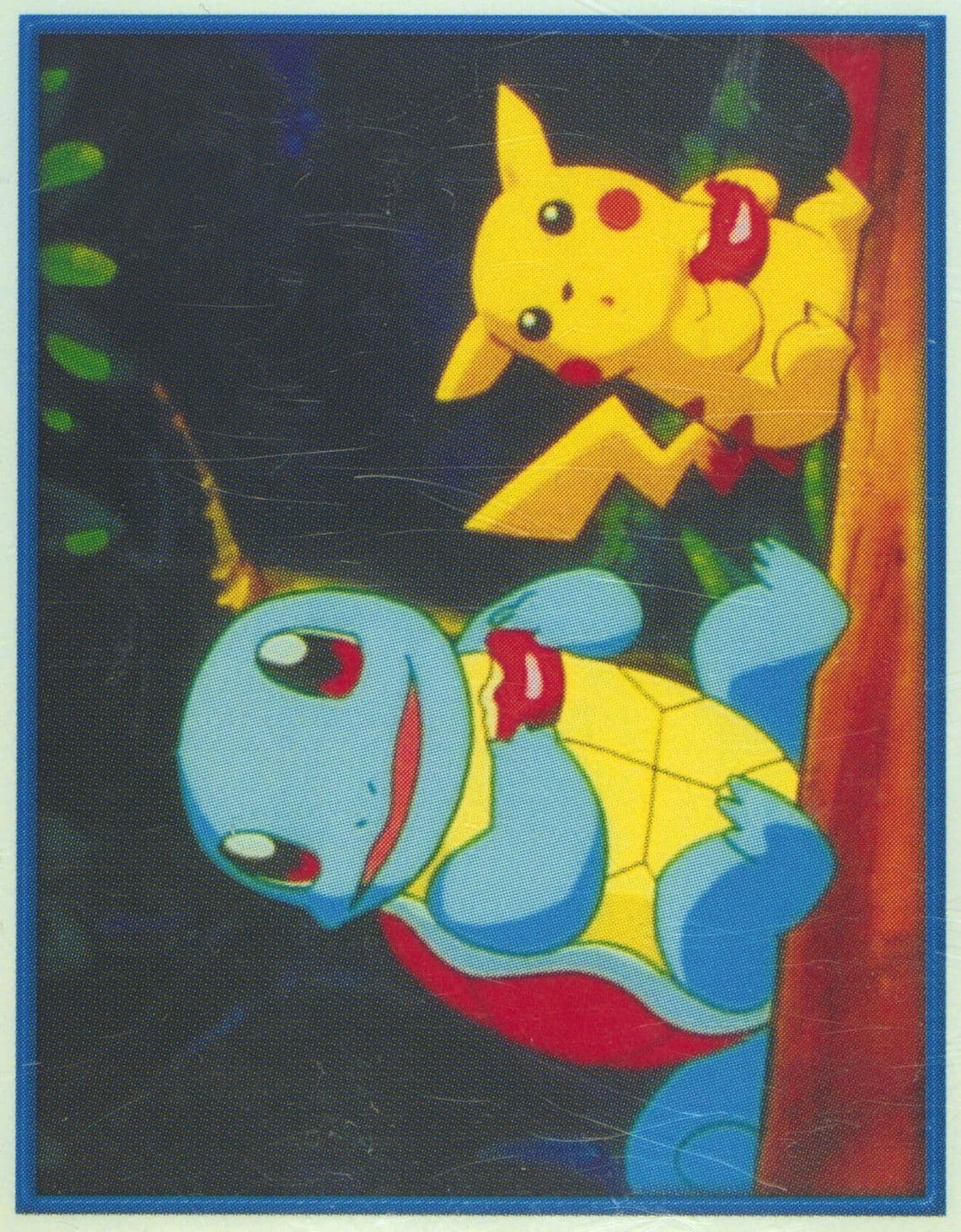 Squirtle and Pikachu (142) 2000 Merlin Pokemon 2