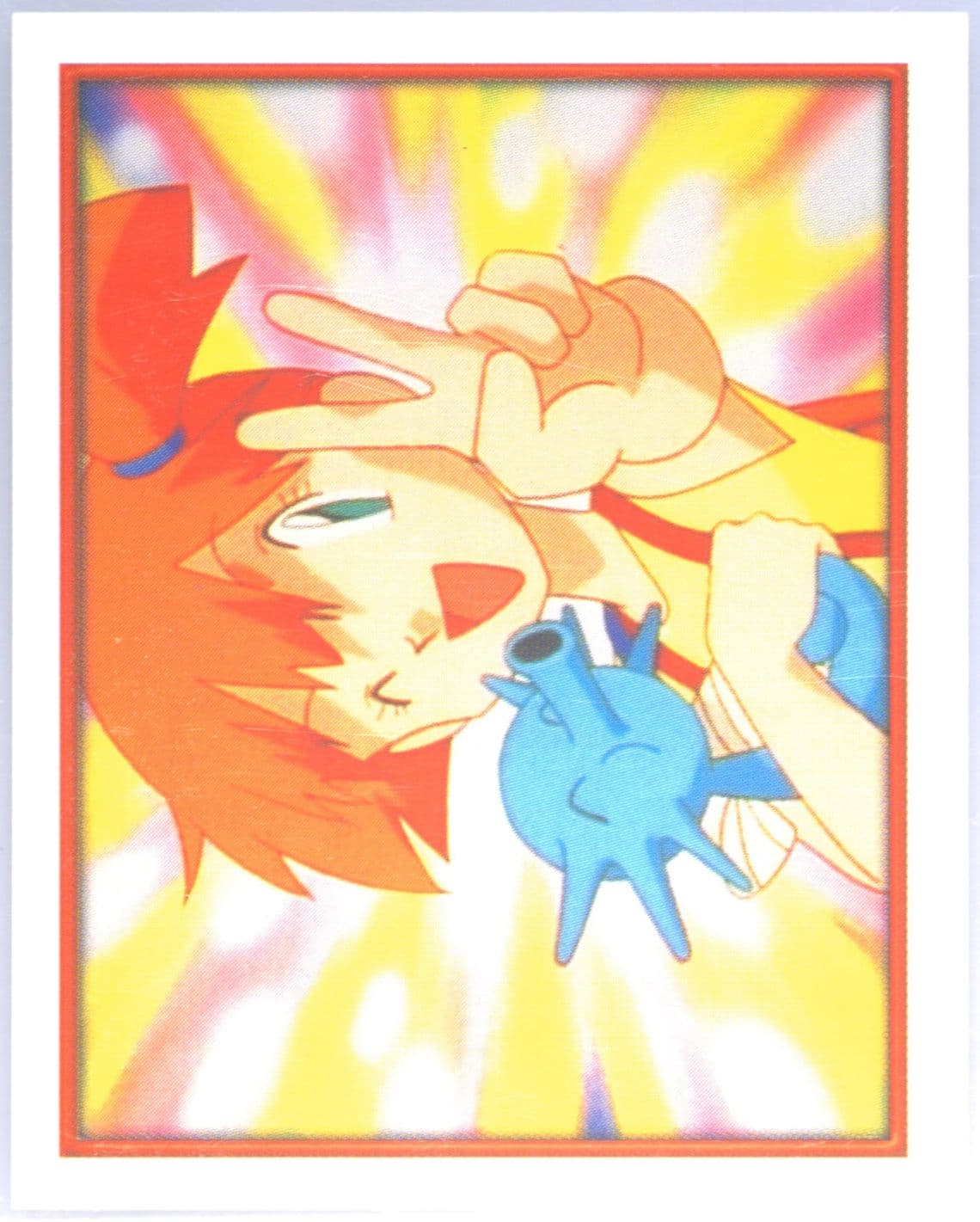 Misty and Horsea (86) 2000 Merlin Pokemon 2