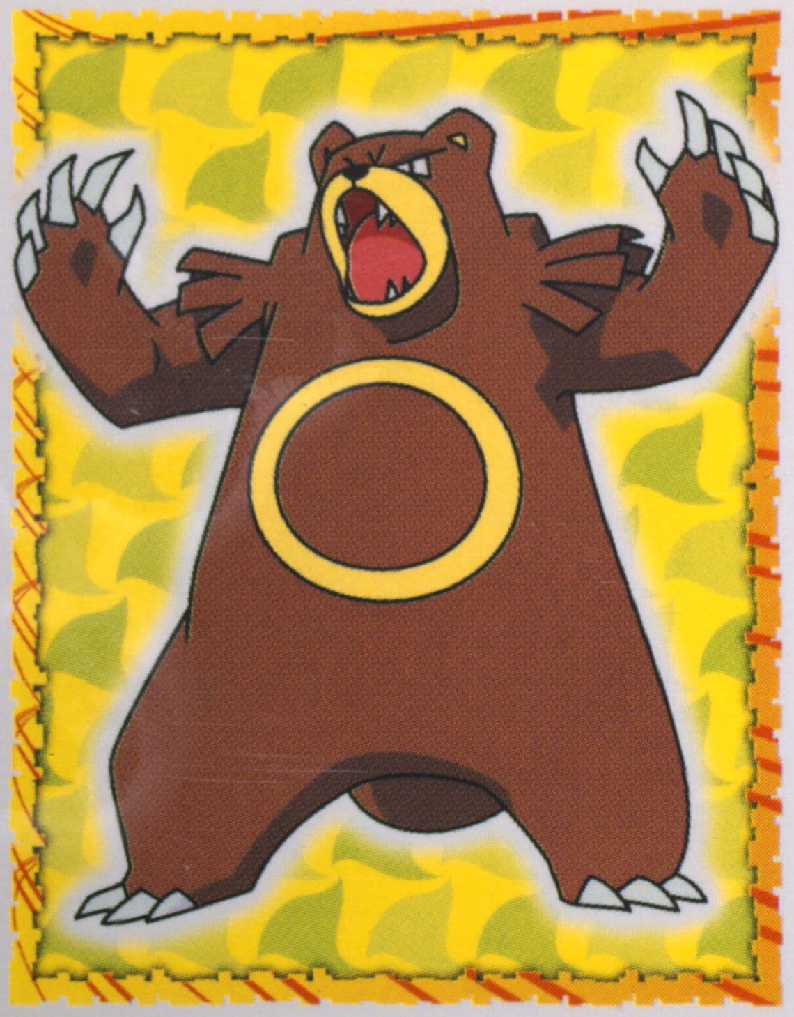 Ursaring (93) 2001 Merlin Pokemon 3