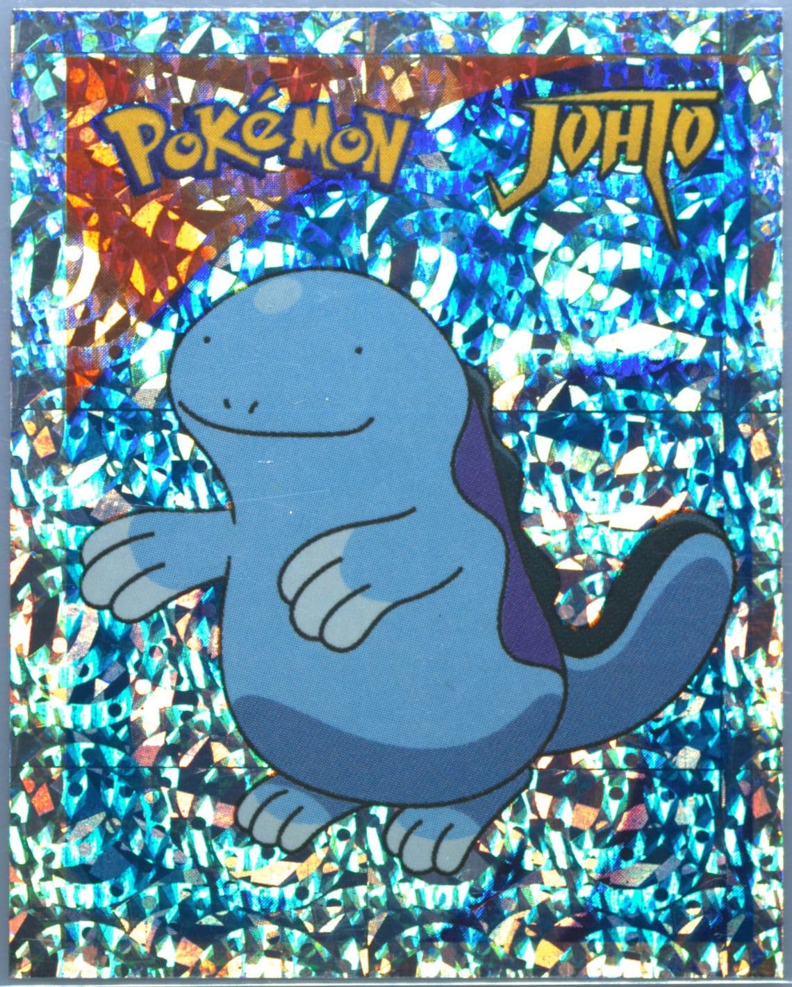 Quagsire-Prism (63) 2001 Merlin Pokemon 3