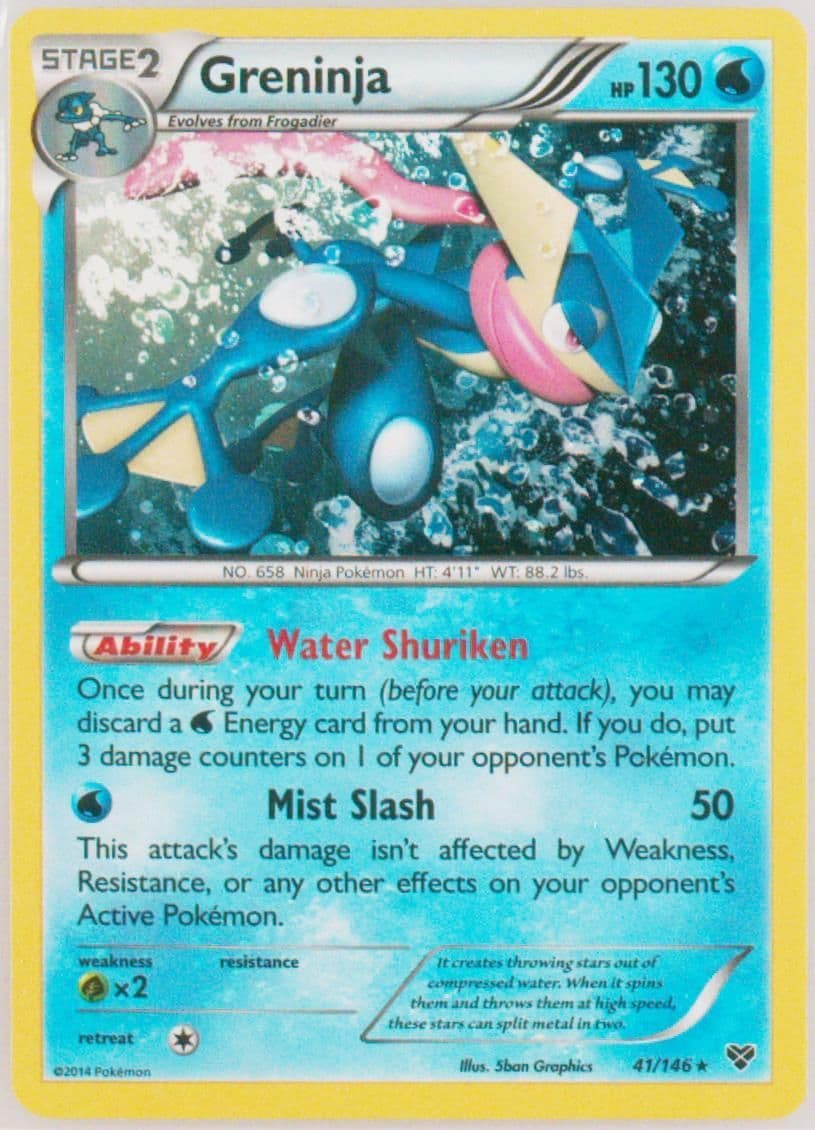 Greninja-Holo Cosmos Ancient Origins Two Pack Blister (41) 2014 Pokemon XY