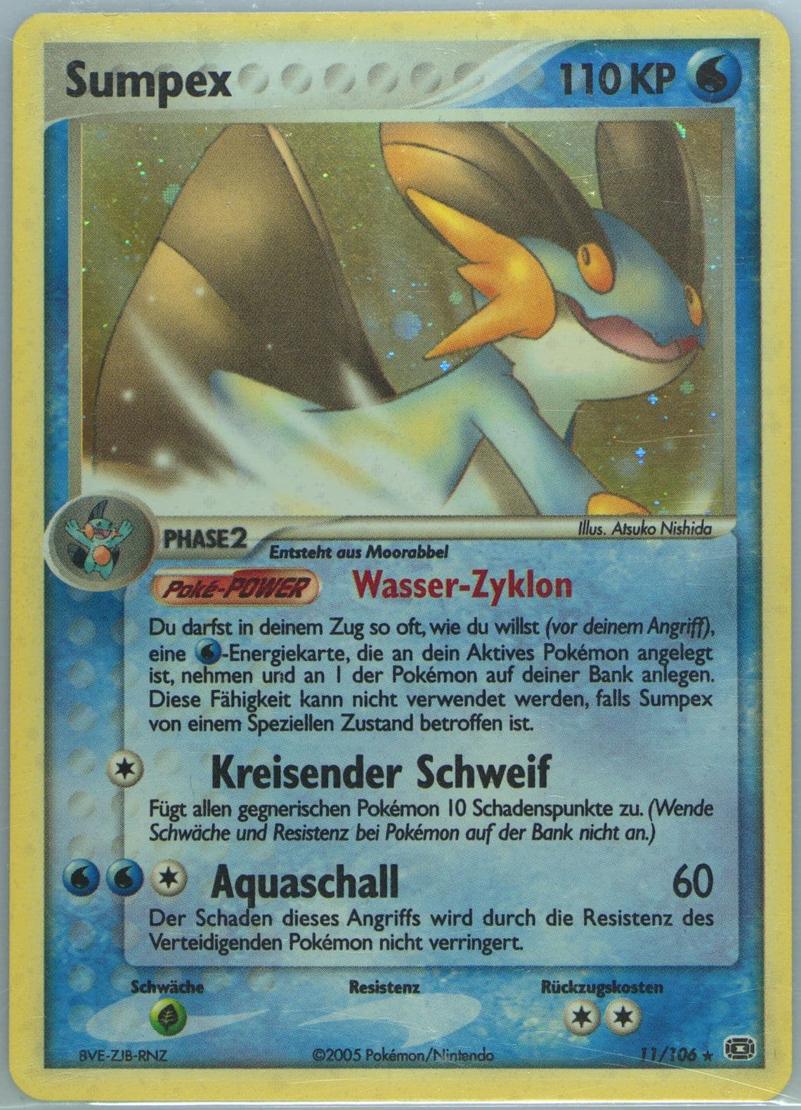 Sumpex-Holo German (11) 2005 Pokemon EX Emerald