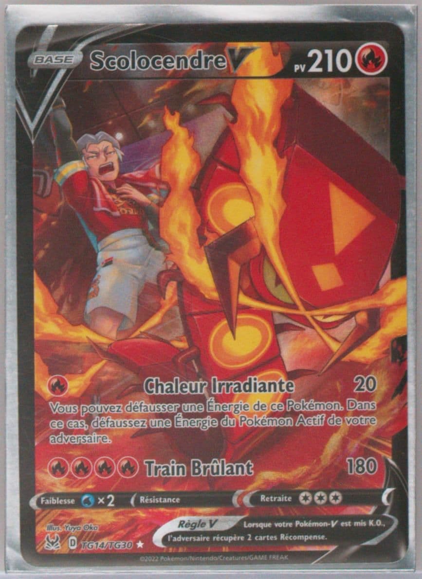 Full Art/Scolocendre V French (TG14) 2022 Pokemon Sword & Shield Lost Origin