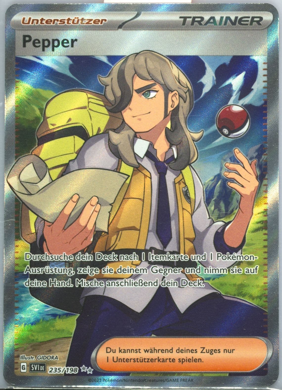 Arven Ultra Rare (235) 2023 Pokemon German Svi de-Scarlet & Violet