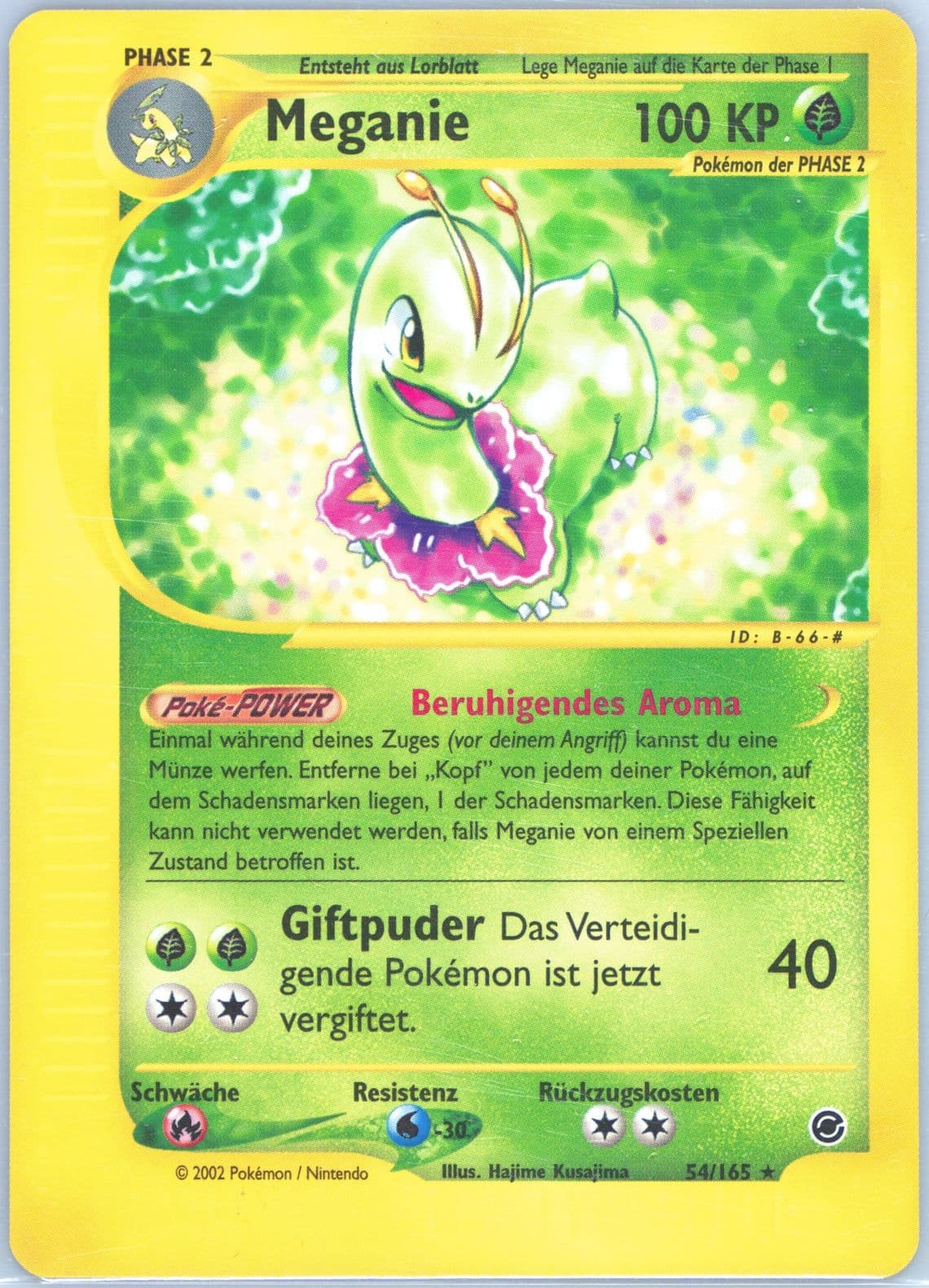 Meganie German (54) 2002 Pokemon Expedition