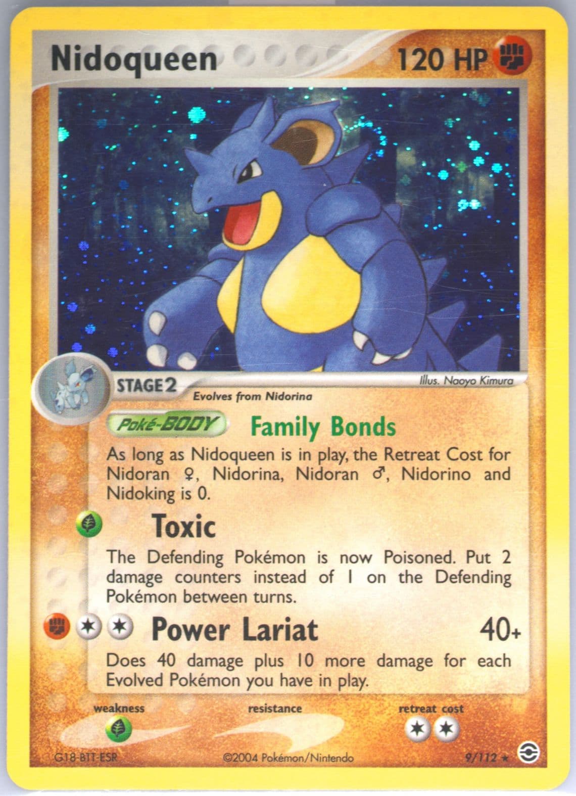 Nidoqueen-Holo (9) 2004 Pokemon EX Fire Red & Leaf Green