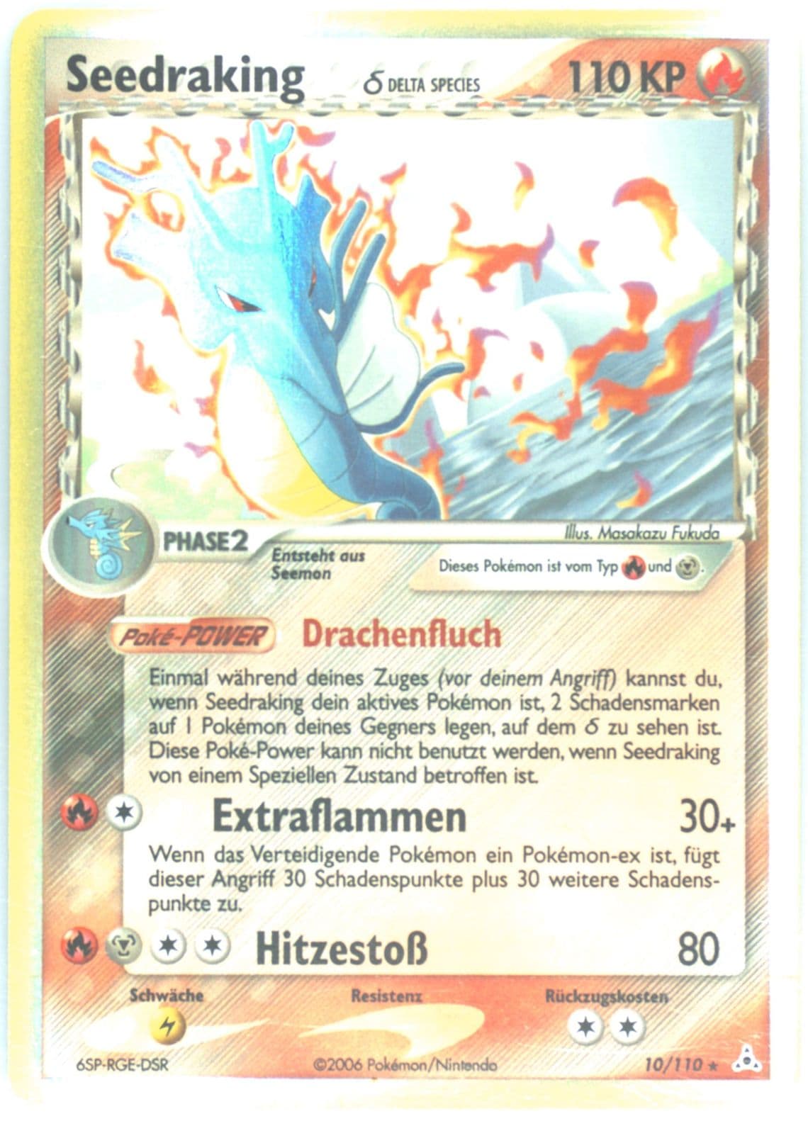 Seedraking-Holo German (10) 2006 Pokemon EX Holon Phantoms