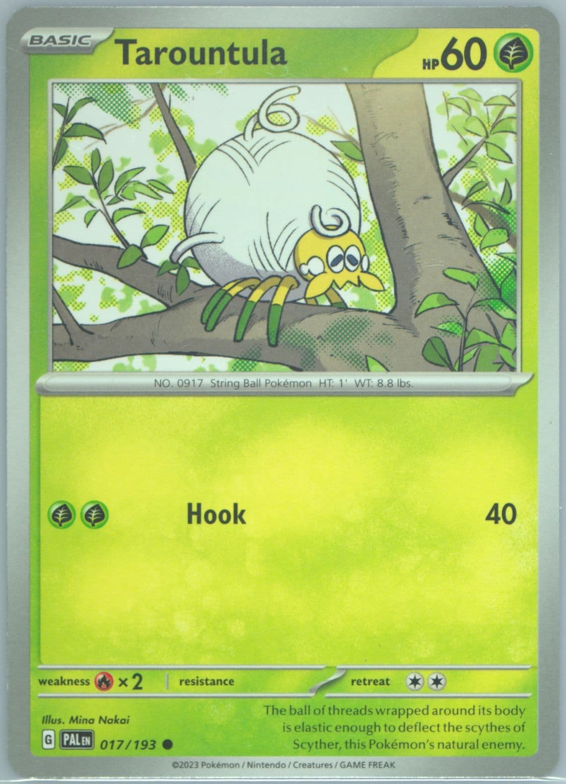 Tarountula (017) 2023 Pokemon Pal EN-Paldea Evolved