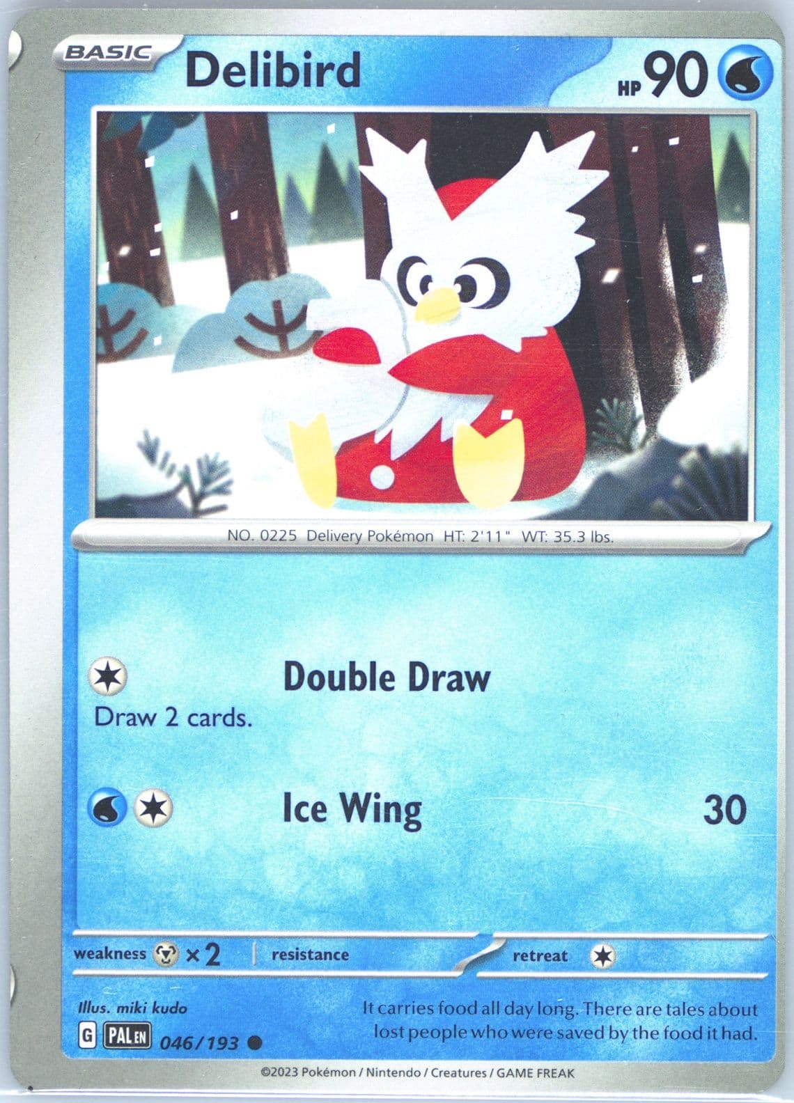 Delibird (046) 2023 Pokemon Pal EN-Paldea Evolved