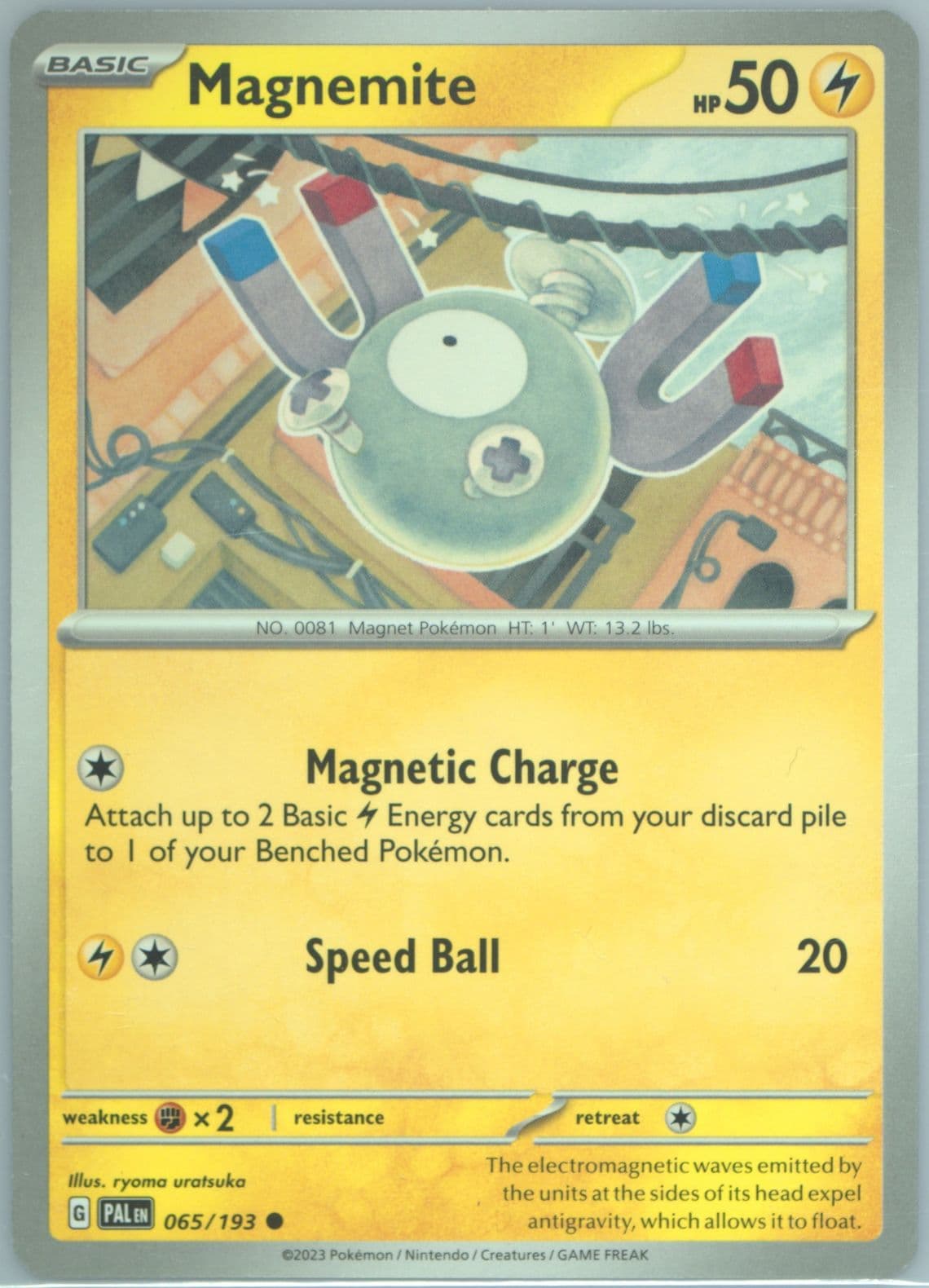 Magnemite (065) 2023 Pokemon Pal EN-Paldea Evolved