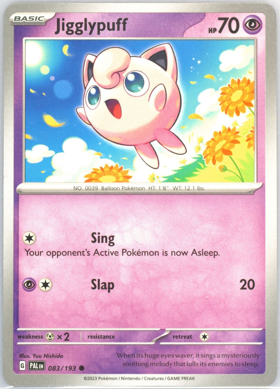 Jigglypuff (083) 2023 Pokemon Pal EN-Paldea Evolved