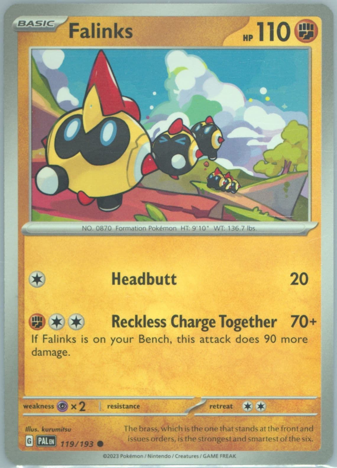 Falinks (119) 2023 Pokemon Pal EN-Paldea Evolved