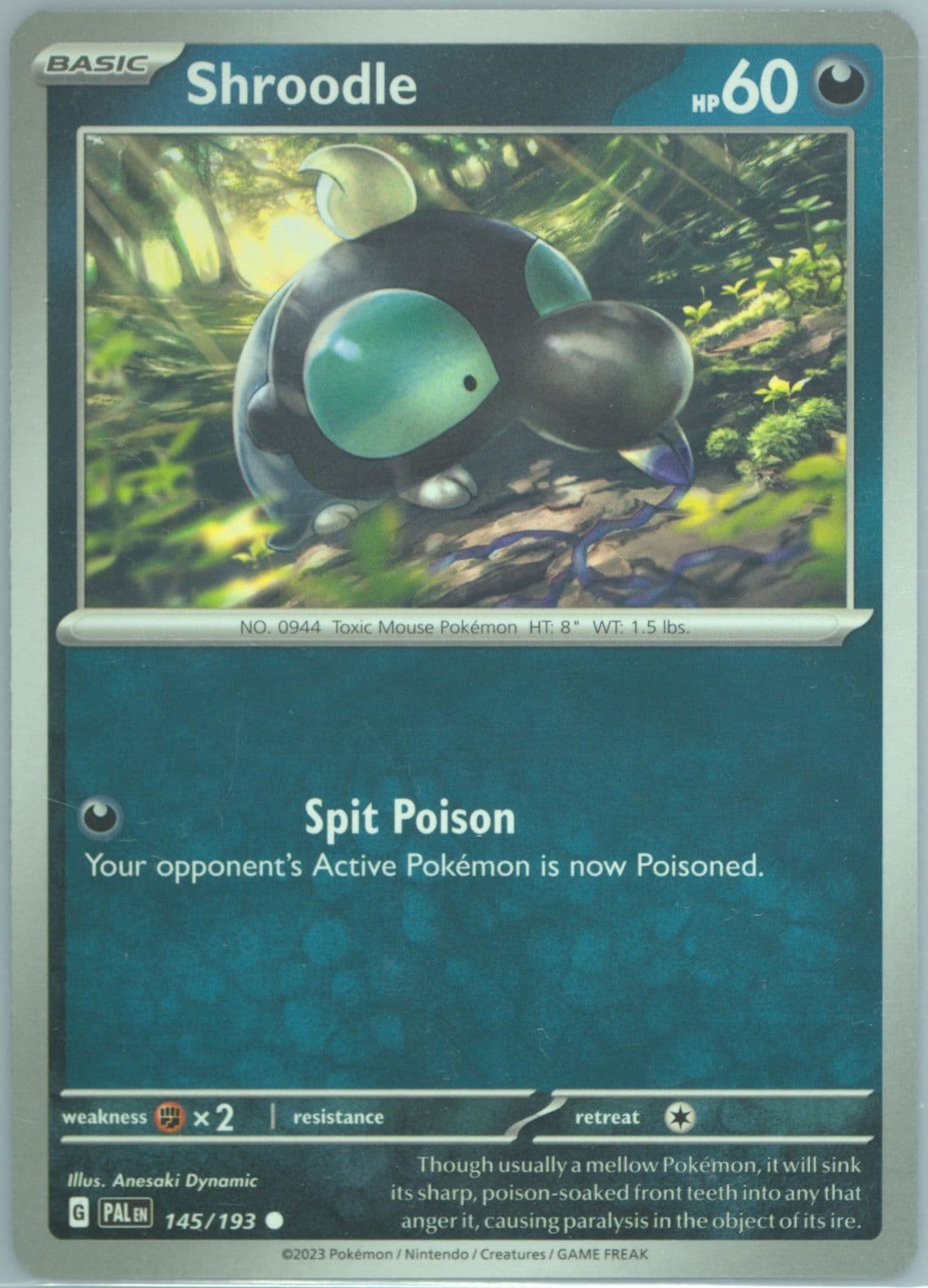 Shroodle (145) 2023 Pokemon Pal EN-Paldea Evolved