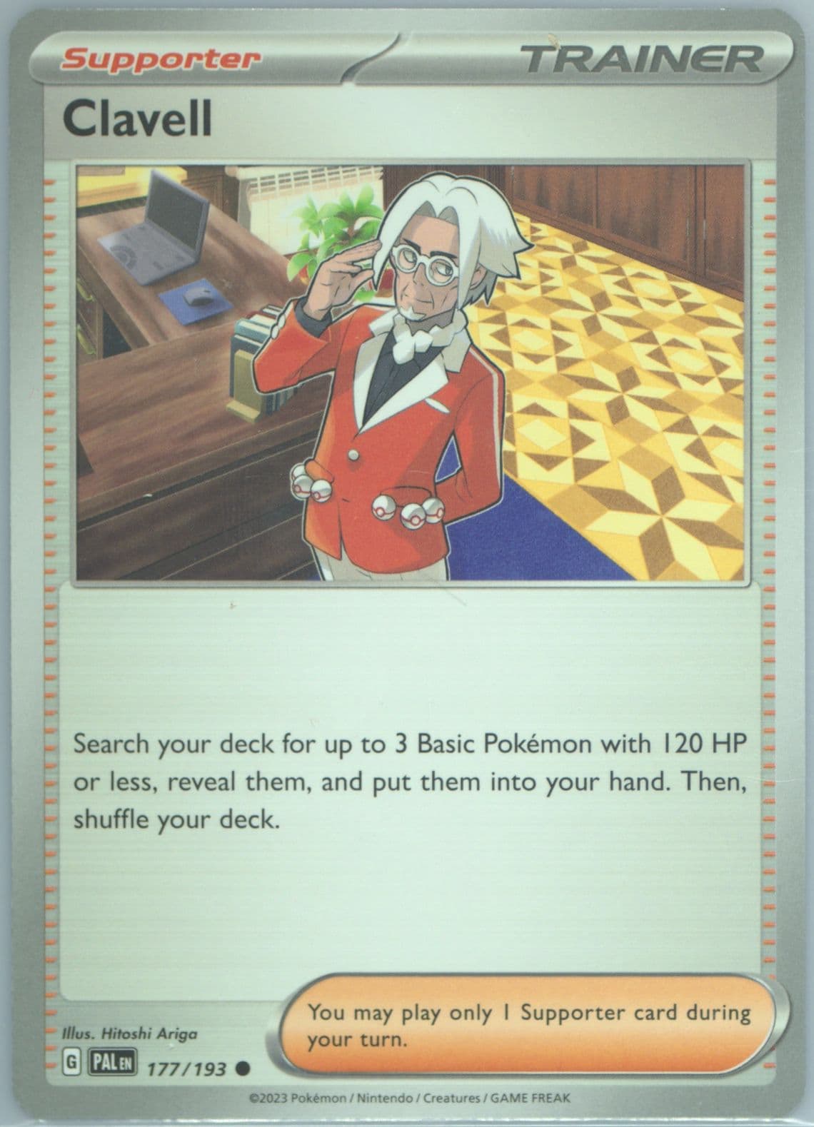 Clavell (177) 2023 Pokemon Pal EN-Paldea Evolved