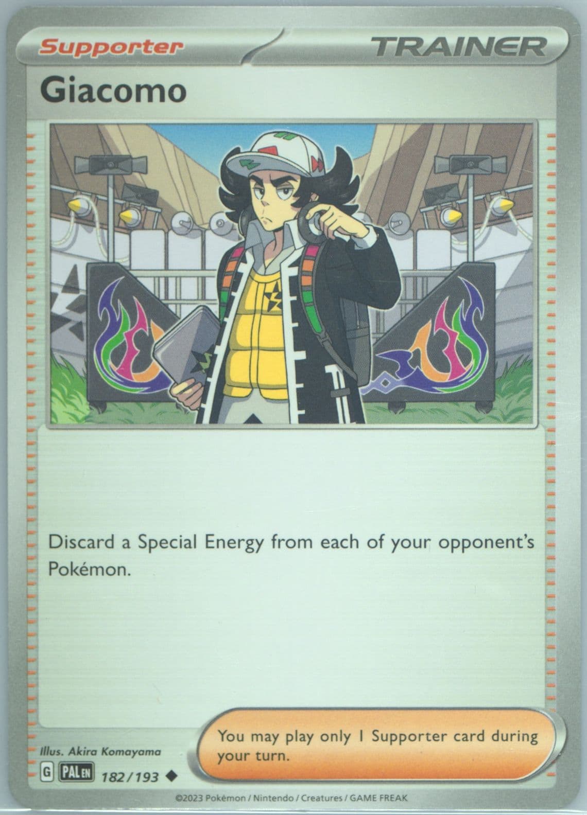 Giacomo (182) 2023 Pokemon Pal EN-Paldea Evolved