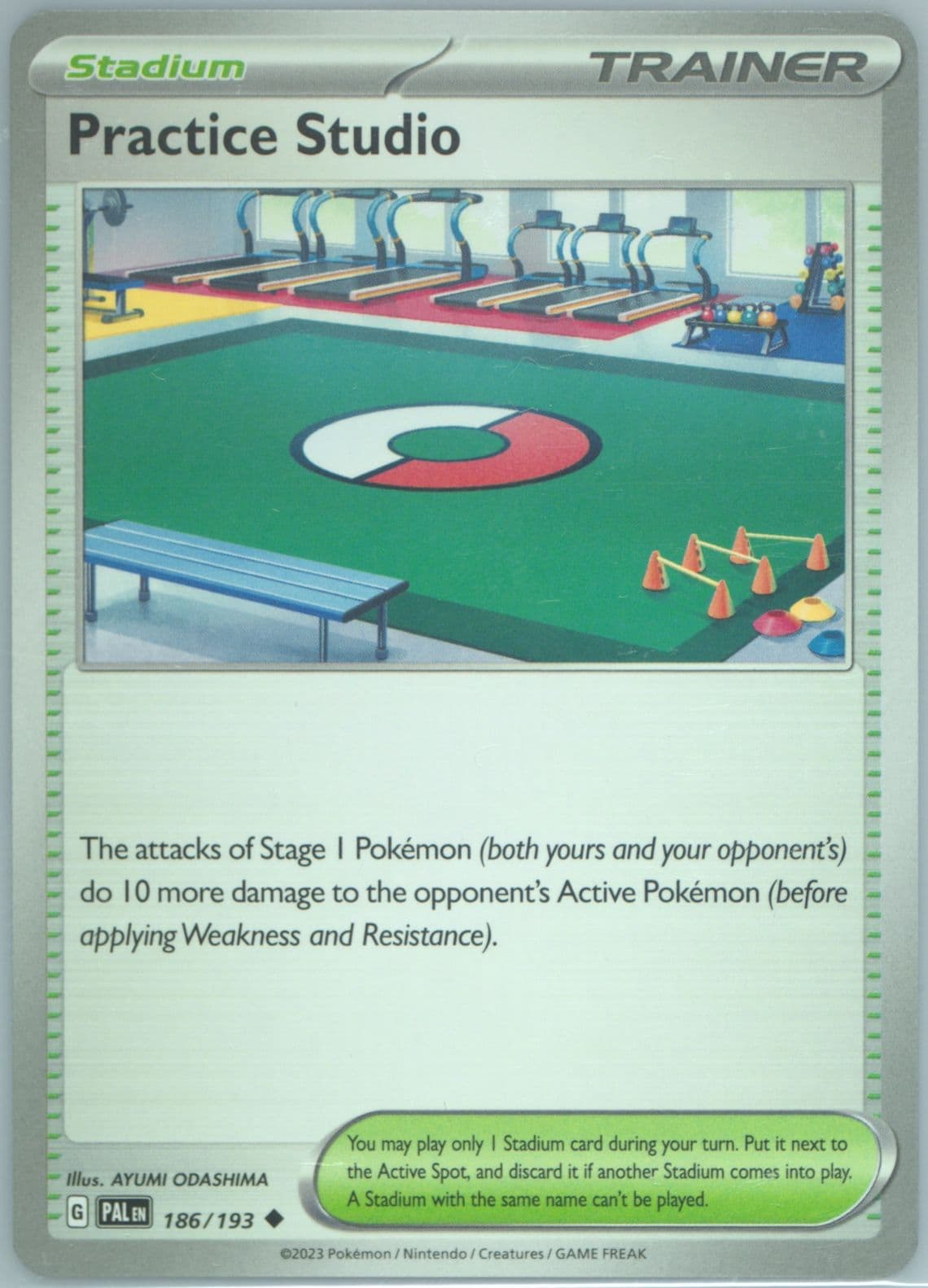 Practice Studio (186) 2023 Pokemon Pal EN-Paldea Evolved