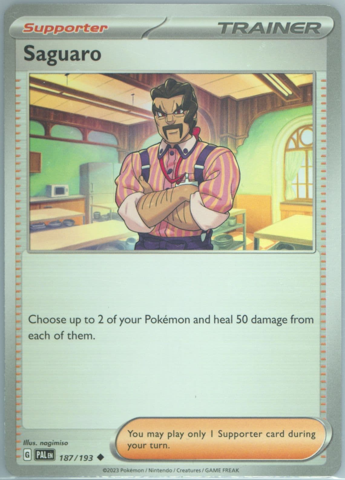 Saguaro (187) 2023 Pokemon Pal EN-Paldea Evolved