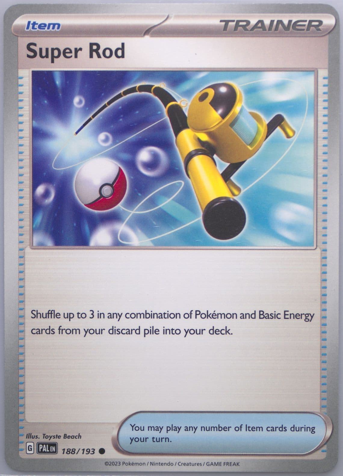 Super Rod (188) 2023 Pokemon Pal EN-Paldea Evolved