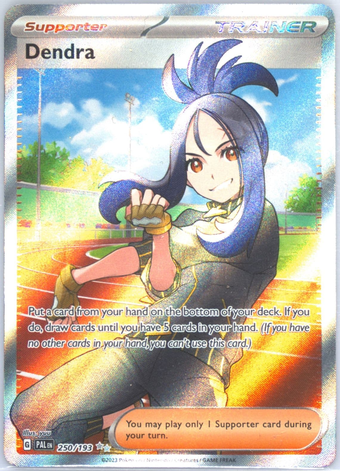 Dendra Ultra Rare (250) 2023 Pokemon Pal EN-Paldea Evolved