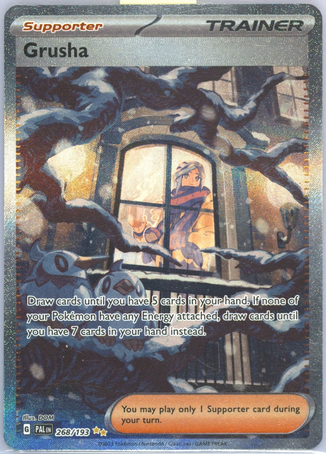 Grusha Special Illustration Rare (268) 2023 Pokemon Pal EN-Paldea Evolved