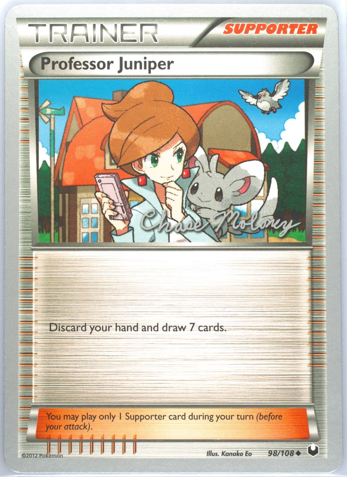 Professor Juniper Eeltwo (98) 2012 Pokemon World Championships Promo