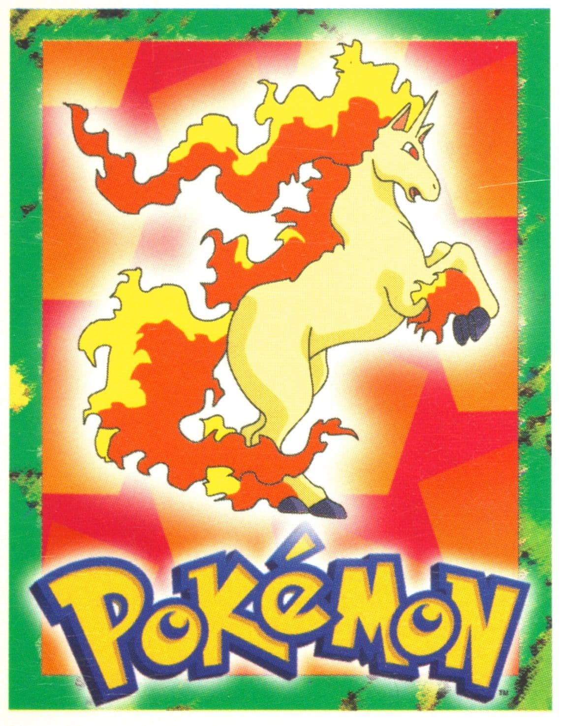 Rapidash (78) 1999 Merlin Pokemon