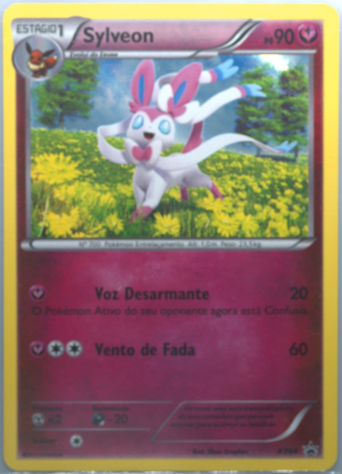 Sylveon-Holo Sylveon Collection-Portuguese (XY04) 2014 Pokemon Black & White Promo