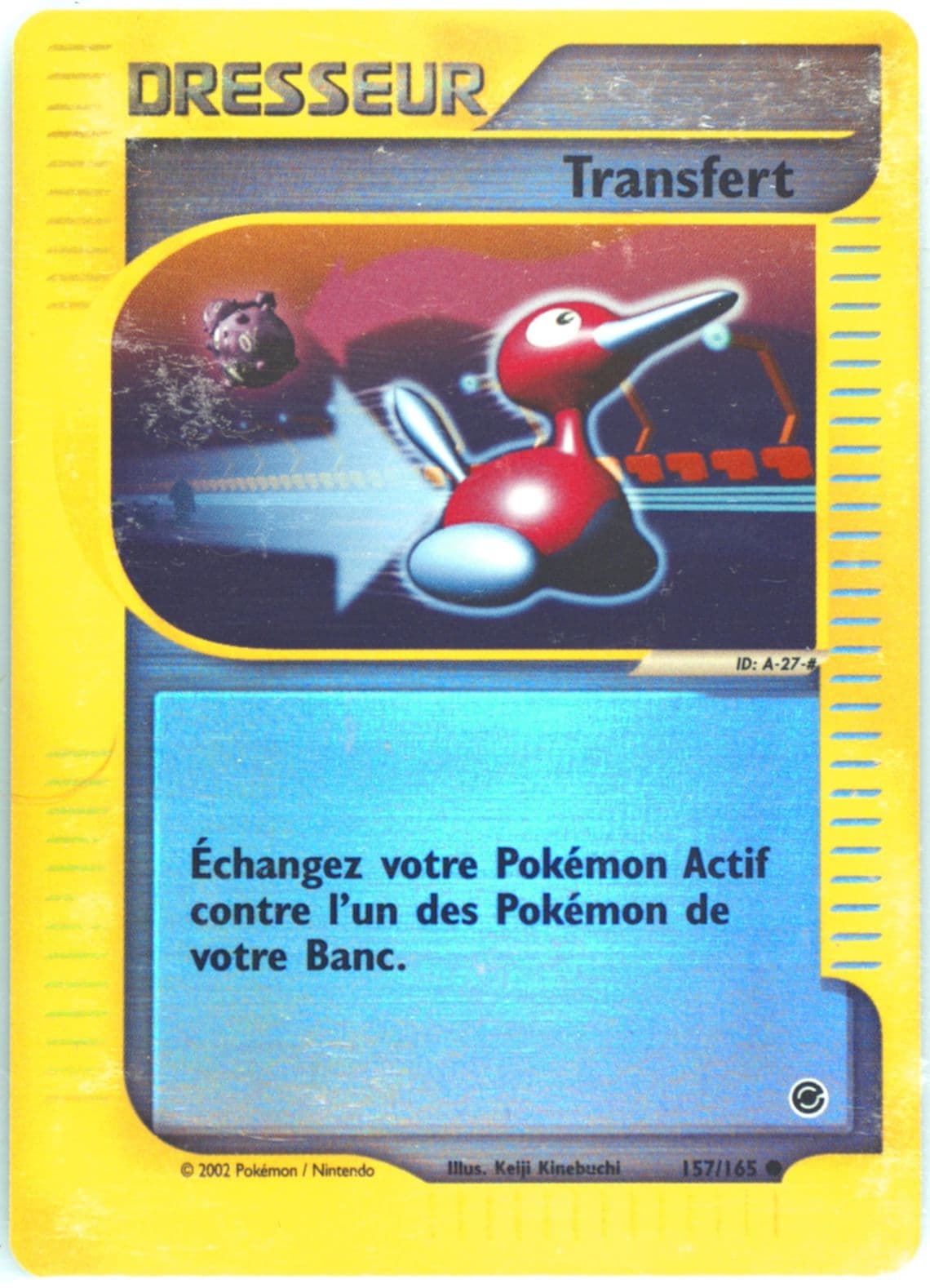 Transfert-Reverse Foil (157) 2003 Pokemon French Expedition