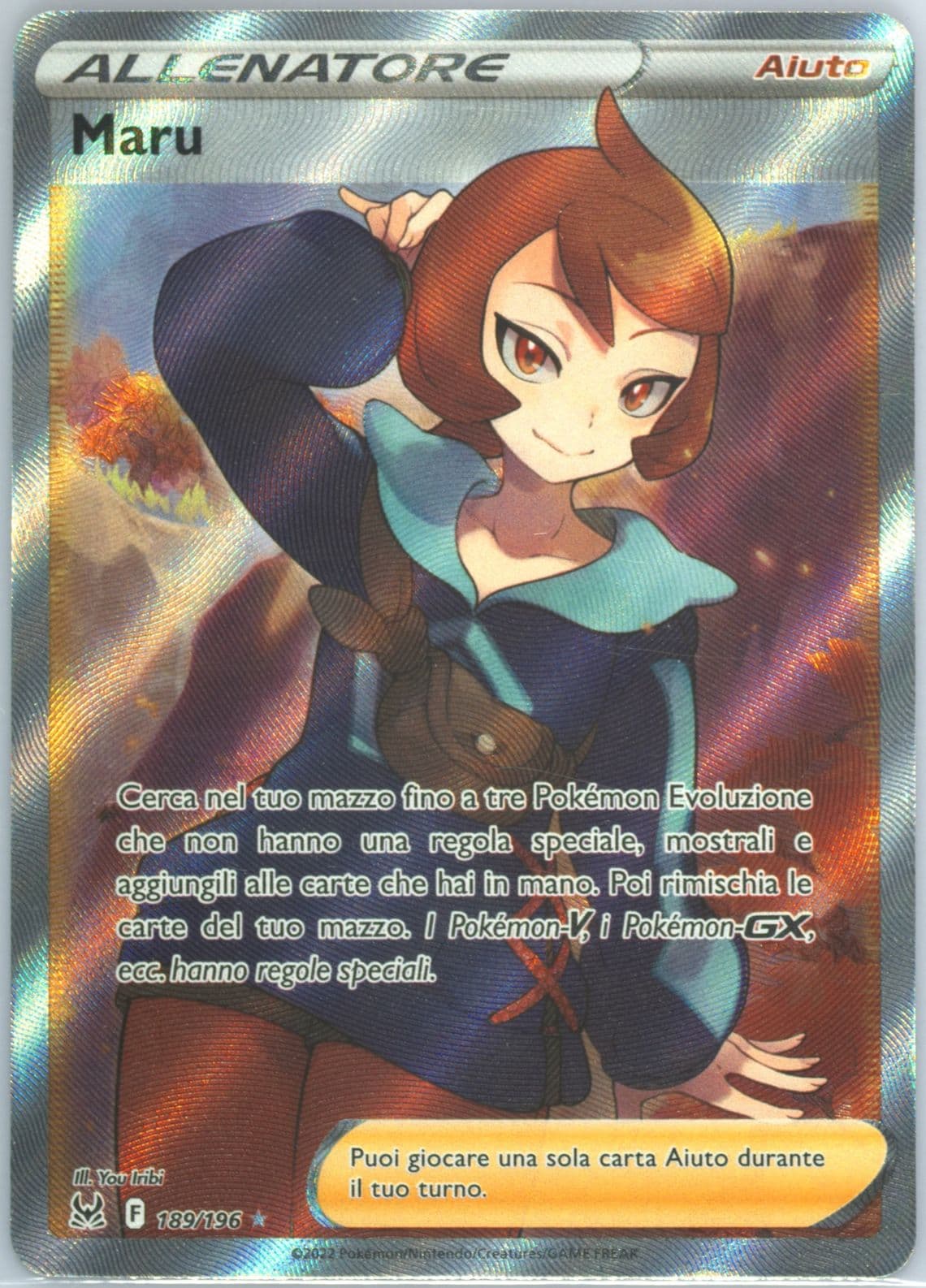 Full Art/Maru Italian (189) 2022 Pokemon Sword & Shield Lost Origin