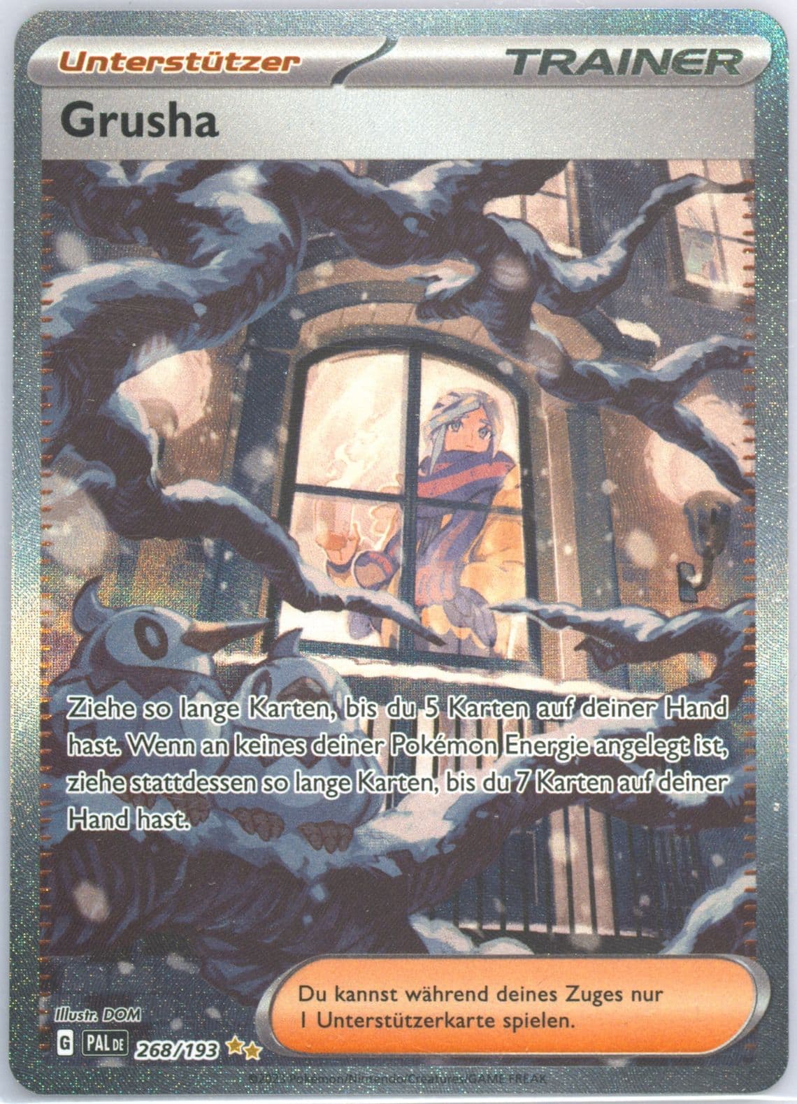 Grusha Special Illustration Rare (268) 2023 Pokemon German Pal de-Paldea Evolved