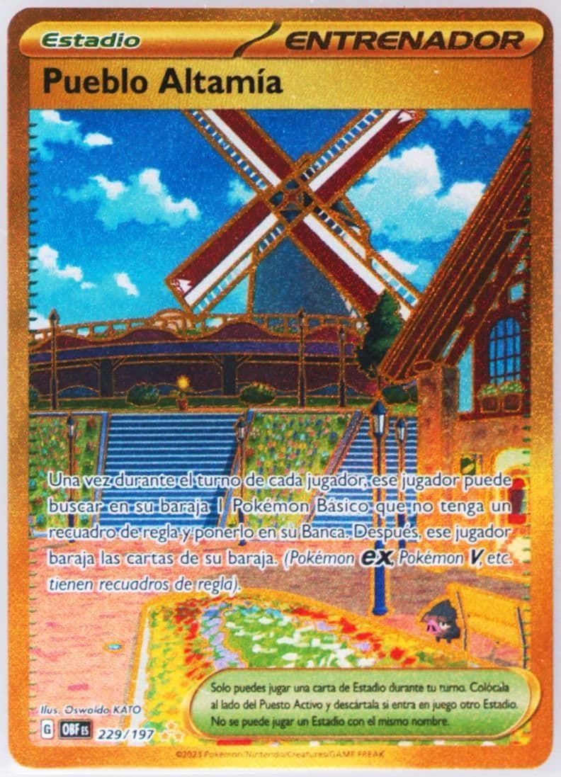 Artazon Hyper Rare (229) 2023 Pokemon Spanish Obf ES-Obsidian Flames