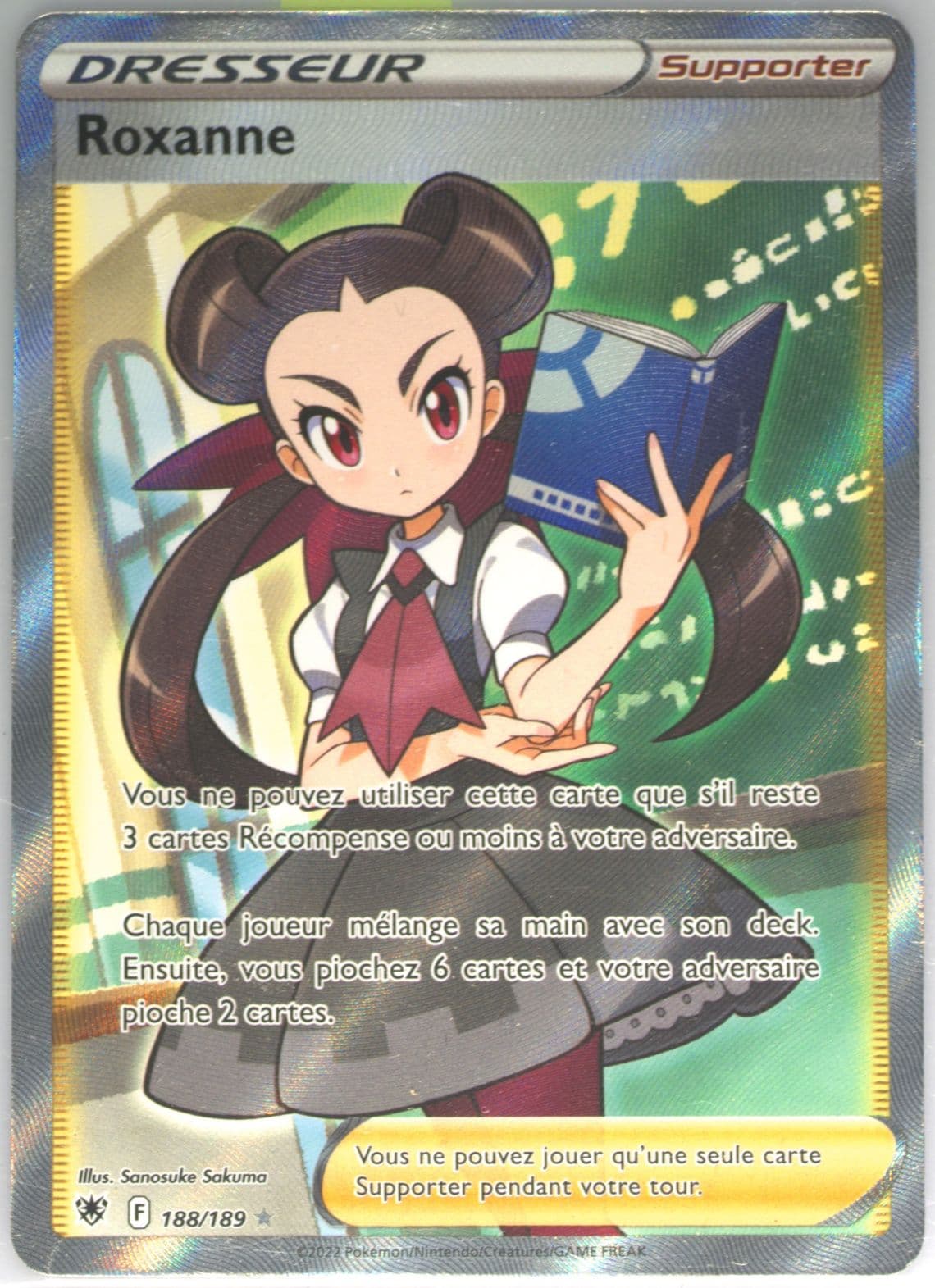 Full Art/Roxanne French (188) 2022 Pokemon Sword & Shield Astral Radiance
