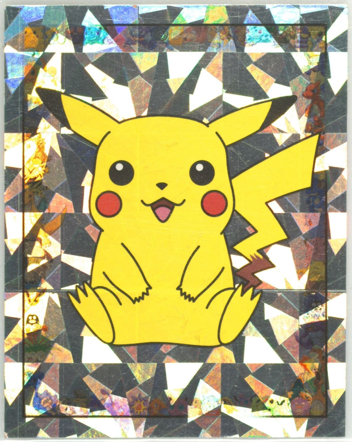 Pikachu-Prism Cracked Ice (S1) 1999 Merlin Pokemon