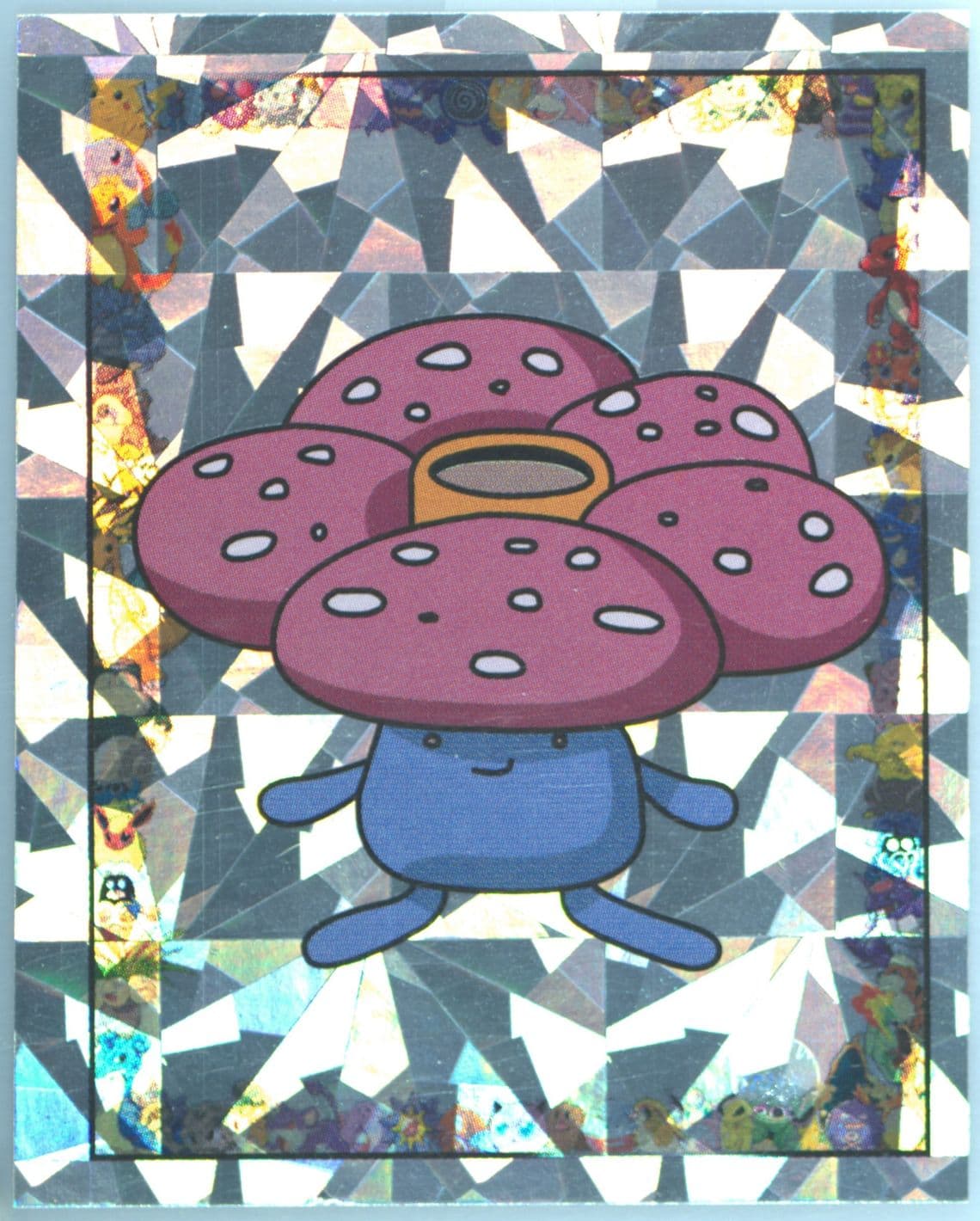 Vileplume-Prism Cracked Ice (S8) 1999 Merlin Pokemon