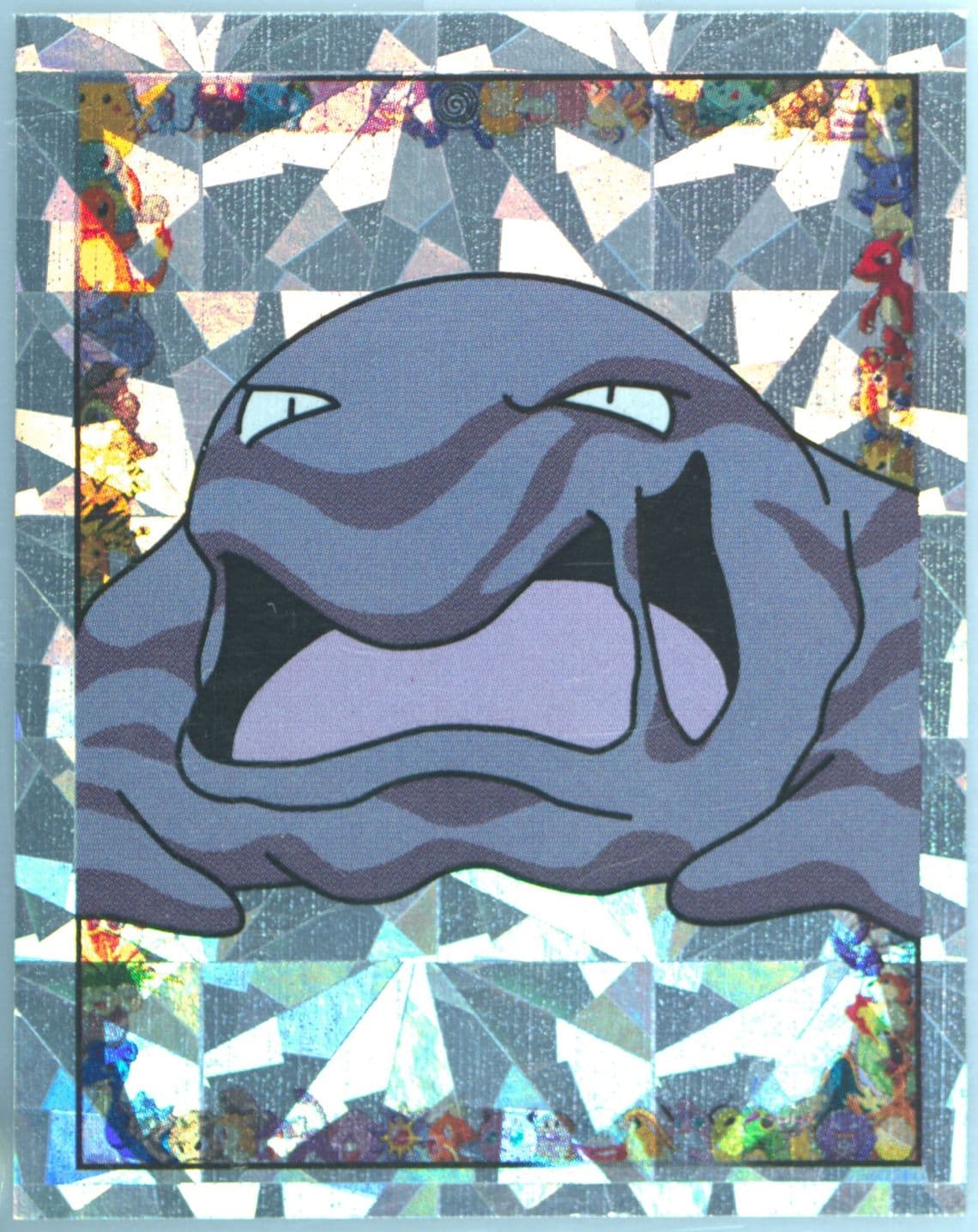 Muk-Prism Cracked Ice (S14) 1999 Merlin Pokemon