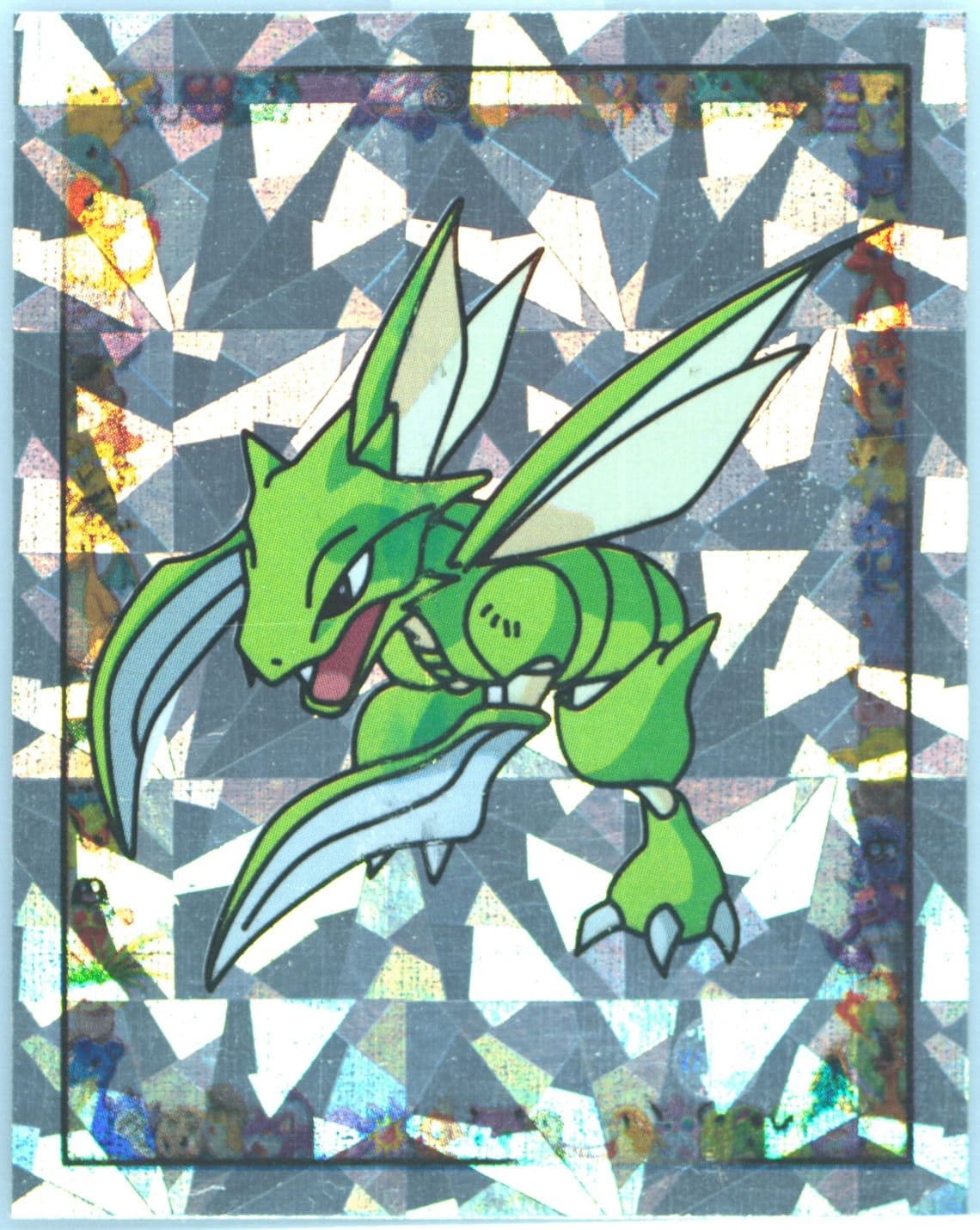 Scyther-Prism Cracked Ice (S19) 1999 Merlin Pokemon
