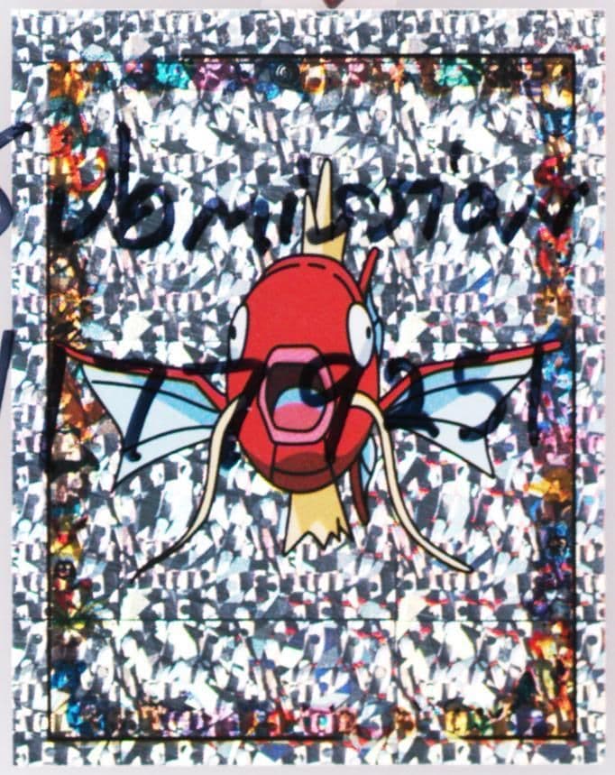 Magikarp-Prism Cracked Ice (S20) 1999 Merlin Pokemon