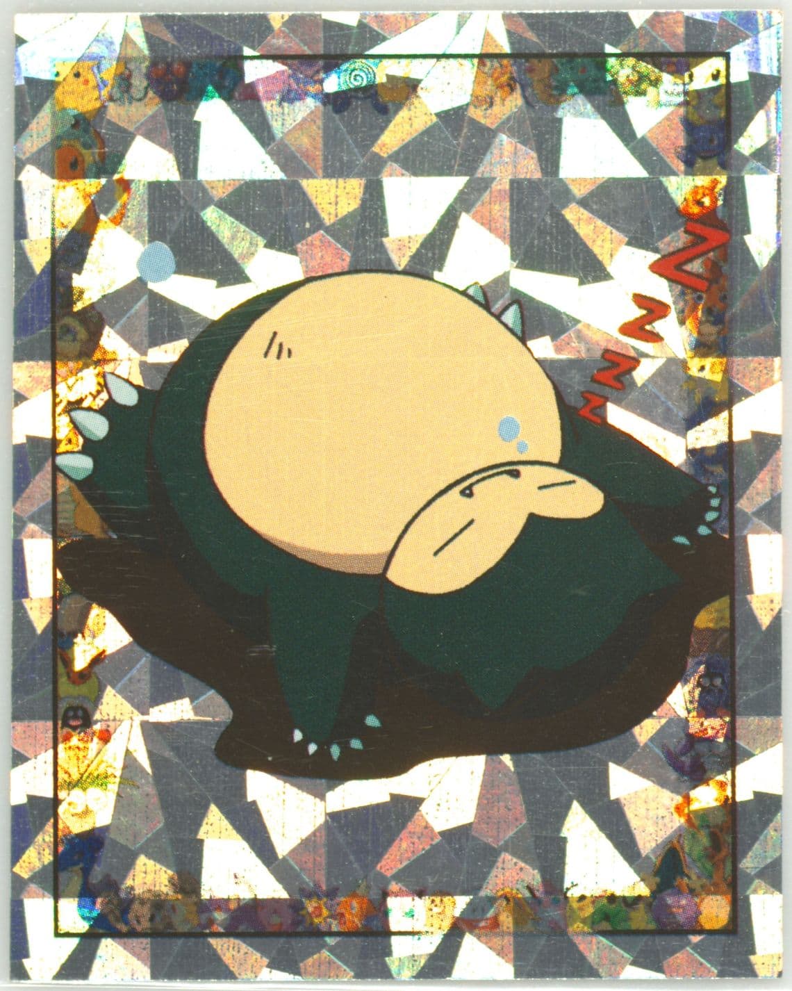Snorlax-Prism Cracked Ice (S22) 1999 Merlin Pokemon