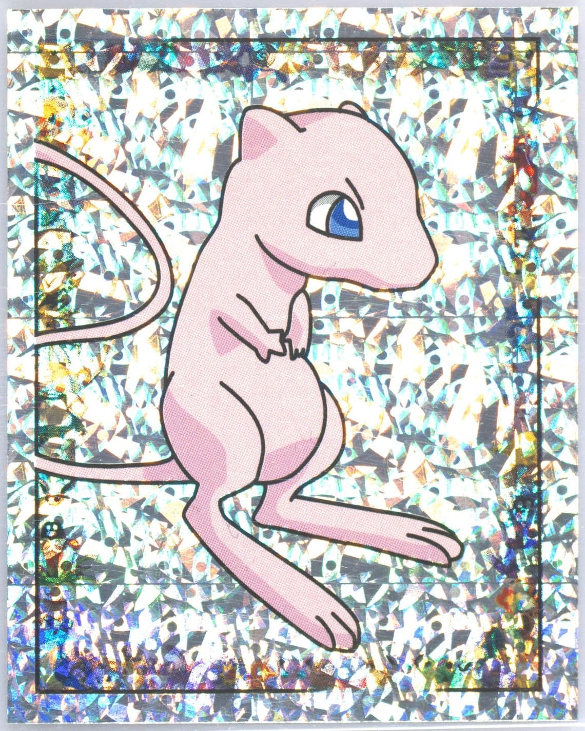 Mew-Prism Cracked Ice (S23) 1999 Merlin Pokemon
