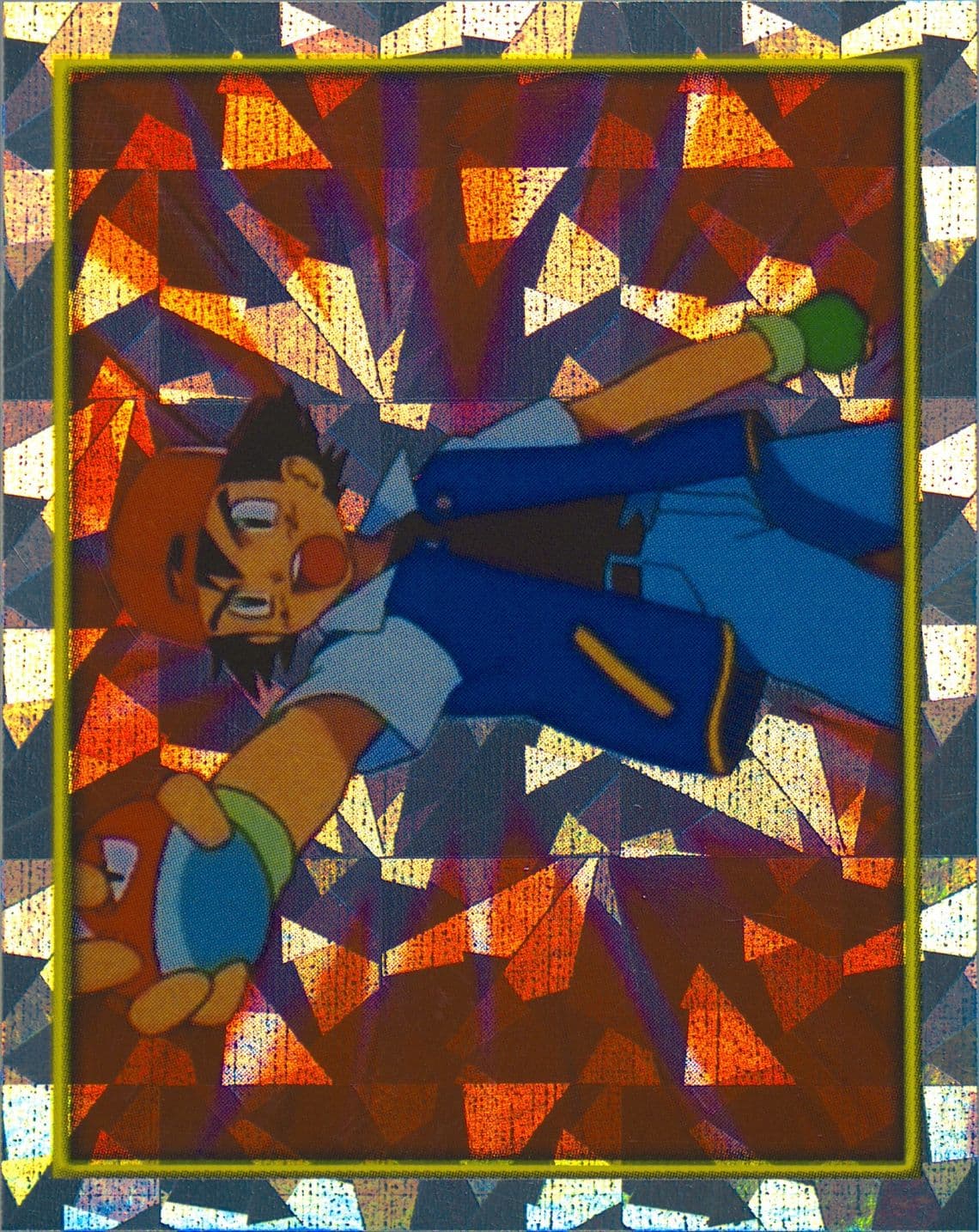 Ash-Prism Cracked Ice (3) 2000 Merlin Pokemon 2