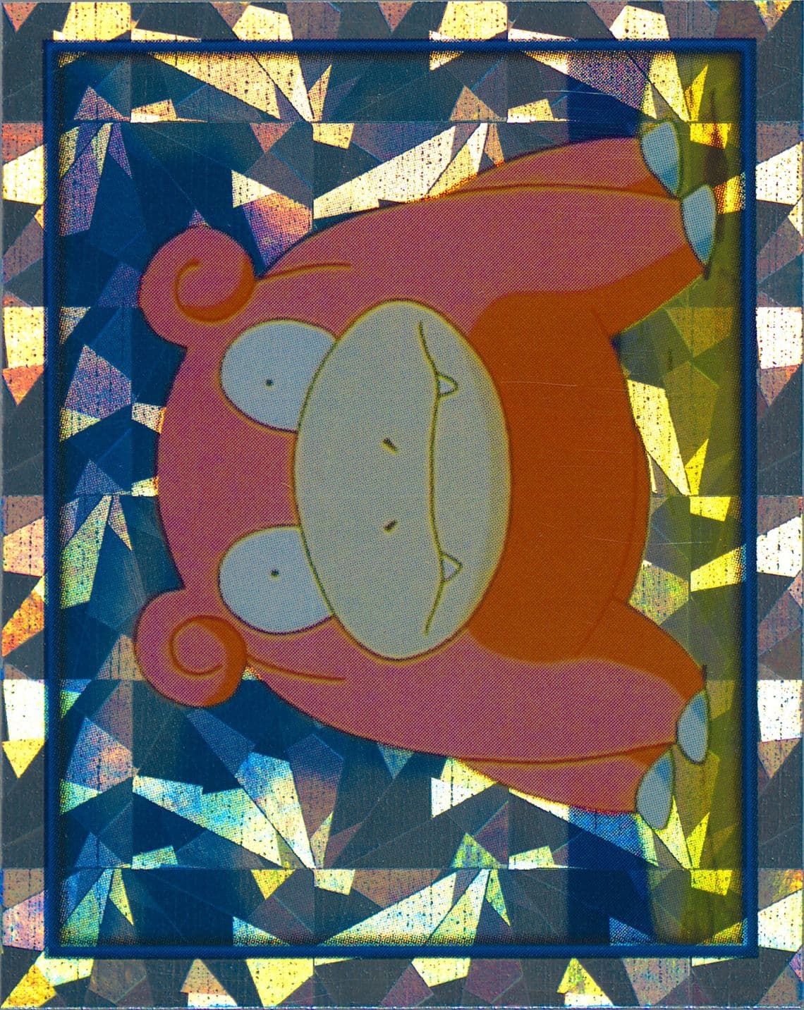 Slowpoke-Prism Cracked Ice (183) 2000 Merlin Pokemon 2