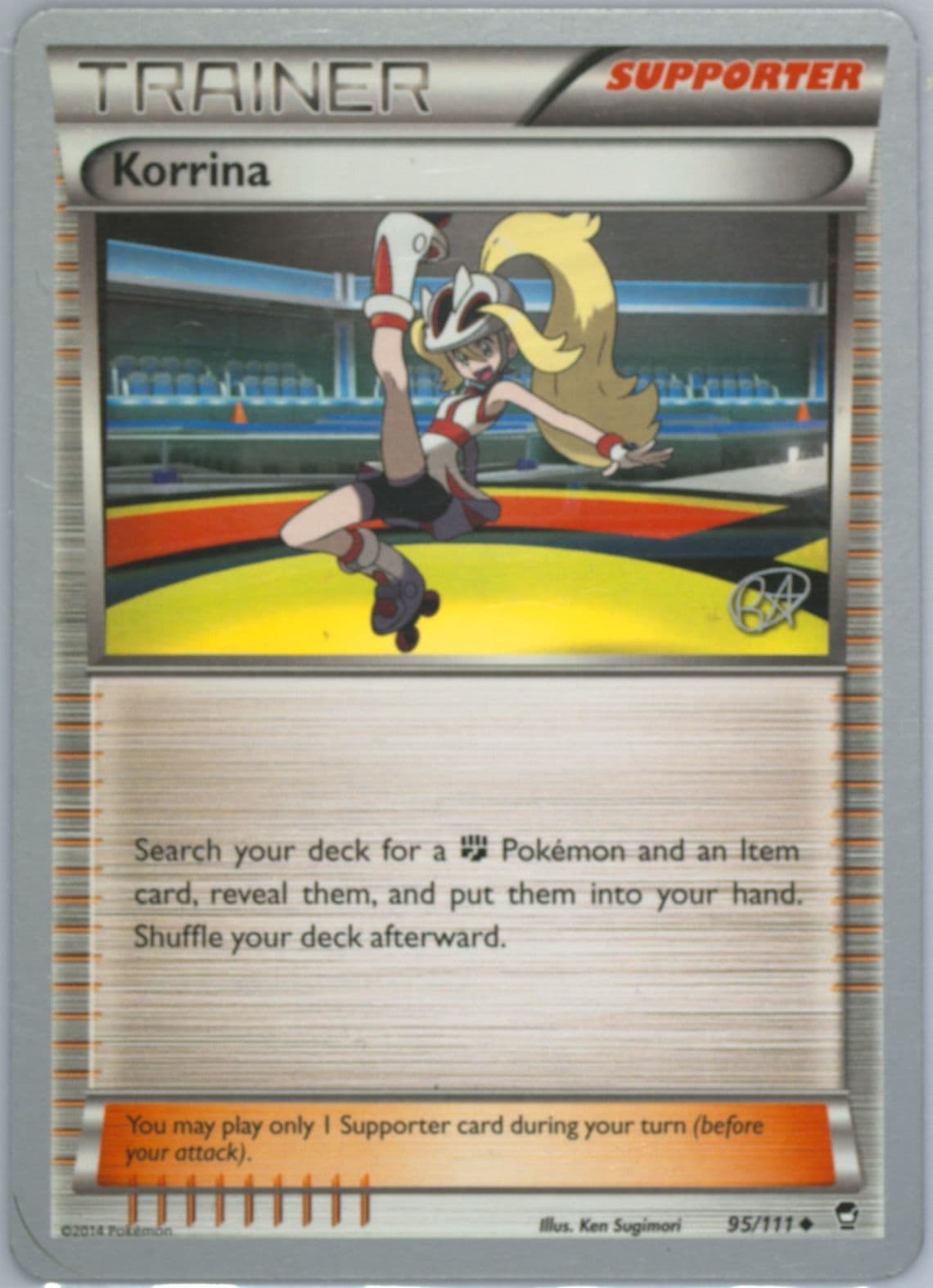 Korrina The Flying Hammer (95) 2015 Pokemon World Championships Promo