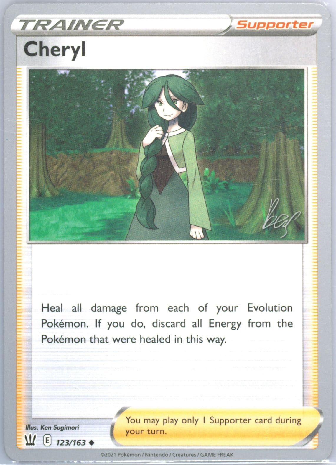 Cheryl Cheryl Again (123) 2023 Pokemon 2022 World Championships Deck: Cheryl Again