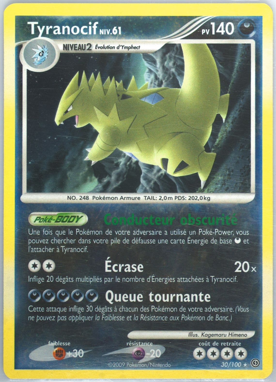 Tyranocif-Holo (30) 2009 Pokemon French Diamond & Pearl Stormfront