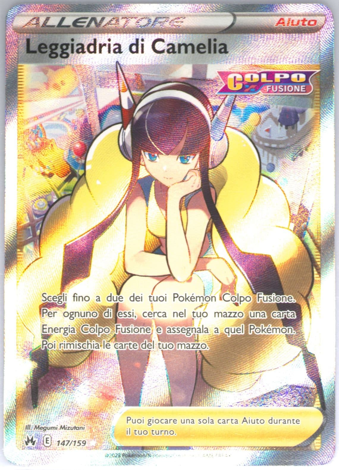 Full Art/Leggiadria DI Camelia Italian (147) 2023 Pokemon Sword and Shield Crown Zenith