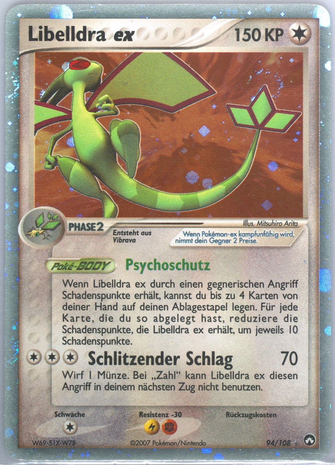 Libelldra EX-Holo German (94) 2007 Pokemon EX Power Keepers