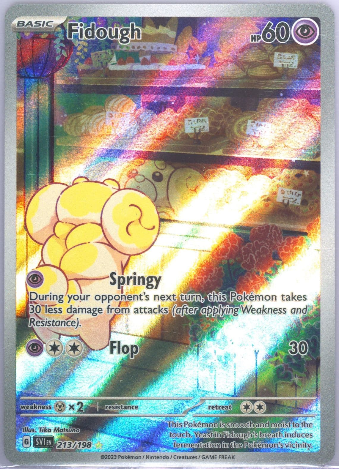 Fidough Illustration Rare (213) 2023 Pokemon German Svi de-Scarlet & Violet