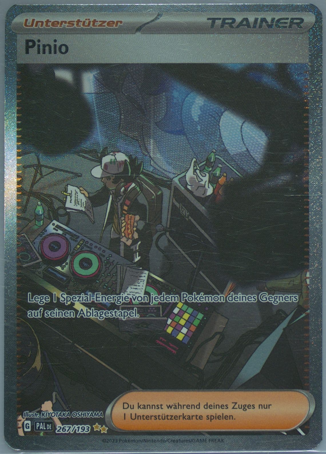 Giacomo Special Illustration Rare (267) 2023 Pokemon German Pal de-Paldea Evolved